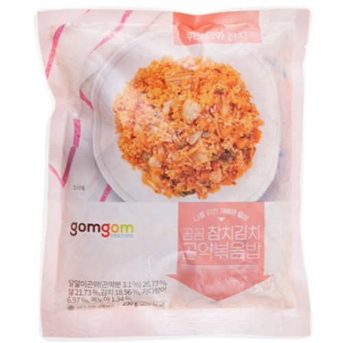 곰곰 참치 김치 곤약볶음밥 200g (18개)_이미지
