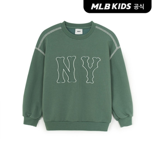 스트릿 베이직 쿠퍼스 빅로고 맨투맨 NY Khaki 7AMTB1154-50KA