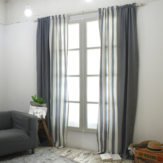 벨라이프 데일리워싱 커튼 한장 (100x230cm)_이미지