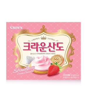 크라운제과 크라운산도 딸기 161g (1개)_이미지