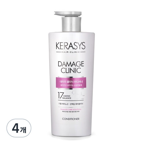 케라시스 데미지 클리닉 린스 플러스 750ml (4개)_이미지