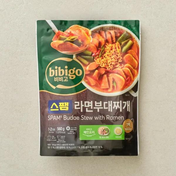 CJ제일제당 비비고 스팸라면 부대찌개 560g (1개)
