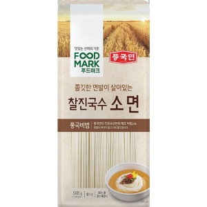 청정원 푸드마크 찰진국수 소면 500g_이미지