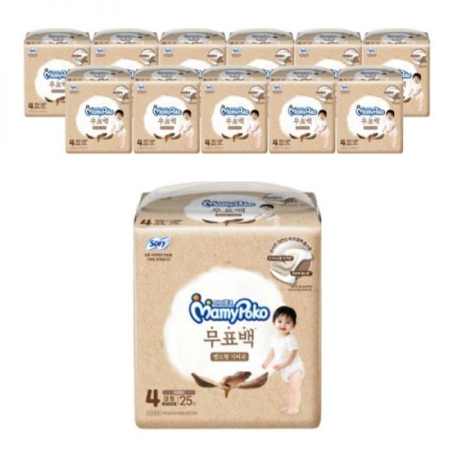 LG유니참 마미포코 무표백 밴드형 4단계-공용 (300매)