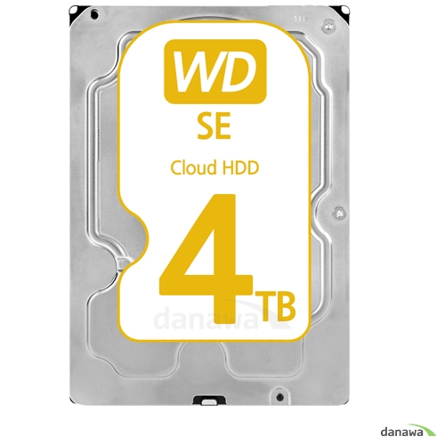 Western Digital WD 4TB Cloud HDD SE WD4000F9YZ (SATA3/7200/64M)_이미지