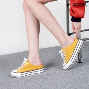 캔버스 키높이 뮬스니커즈 5cm_25S086