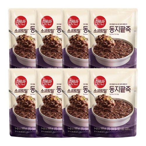 CJ제일제당 햇반 동지팥죽 420g이미지입니다. 누르면 해당 게시물로 새창이동합니다.