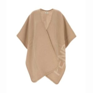  펜디 Antiqued Wool Blend PonchoFXX777 ASTB F0QB9 울캐시미어 블렌드 판초
