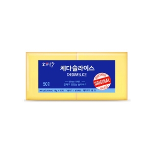 체다슬라이스 900g 1개 체다슬라이스 900g 1개