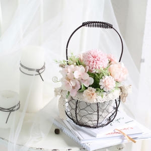 (주)Tree 인쇄옵션다량구매프리티플 바구니 조화 화분 핑크이미지입니다. 누르면 해당 게시물로 새창이동합니다.