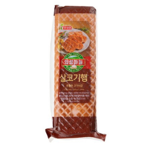 롯데웰푸드 롯데햄 의성마늘 살코기햄 1kg (1개)