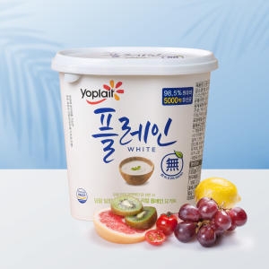 빙그레 요플레 플레인 화이트 900g (4개)_이미지