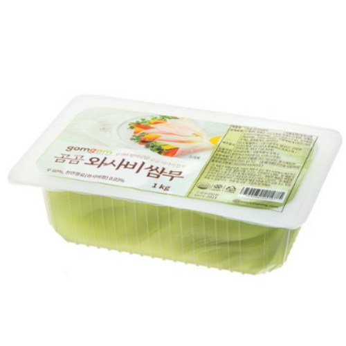 곰곰 와사비쌈무 1kg (2개)_이미지