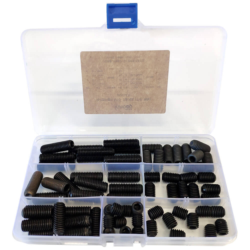 육각렌치볼트 무두 메탈 7종 세트 M10 W147