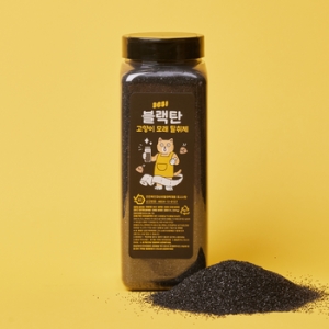 3651 블랙탄 고양이 모래 탈취제 1L (1개)_이미지