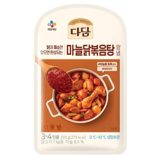다담 마늘닭볶음탕 양념 230g (1개)