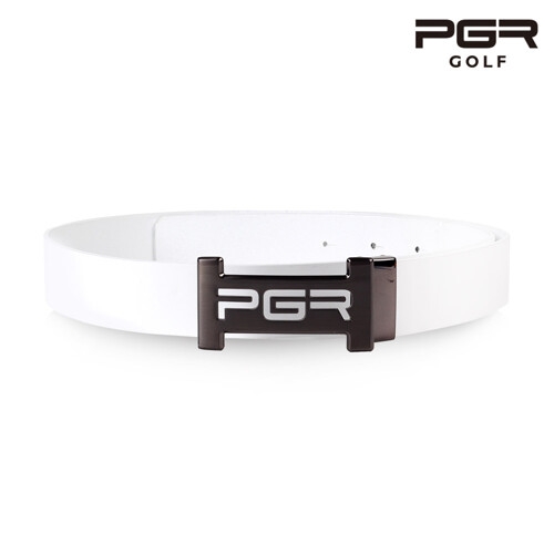 PGR pgr 골프 pgb-330 여성 스포츠 화이트 벨트 남자 이태리 천연 소가죽 골프 벨트_이미지