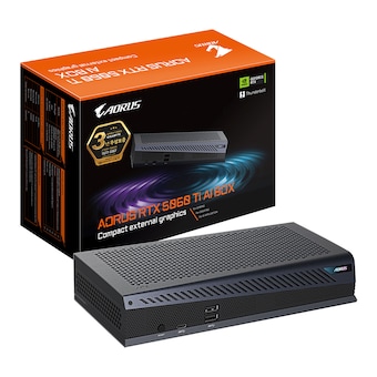 GIGABYTE AORUS 지포스 <b>RTX</b> 5060 Ti AI BOX D7 16GB 제이씨현