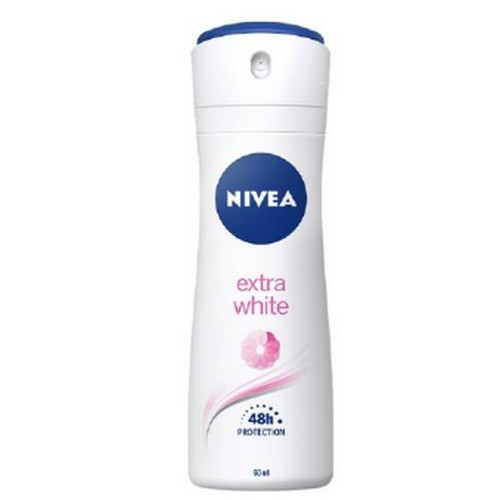 니베아 엑스트라 화이트 데오드란트 스프레이 48h 60ml (1개)_이미지