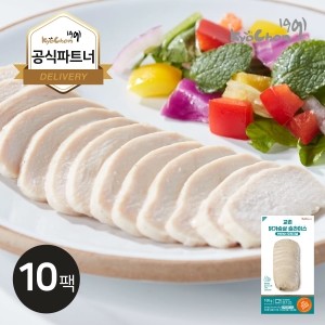다영푸드 교촌 프레시업 슬라이스 닭가슴살 오리지널 100g [10개]