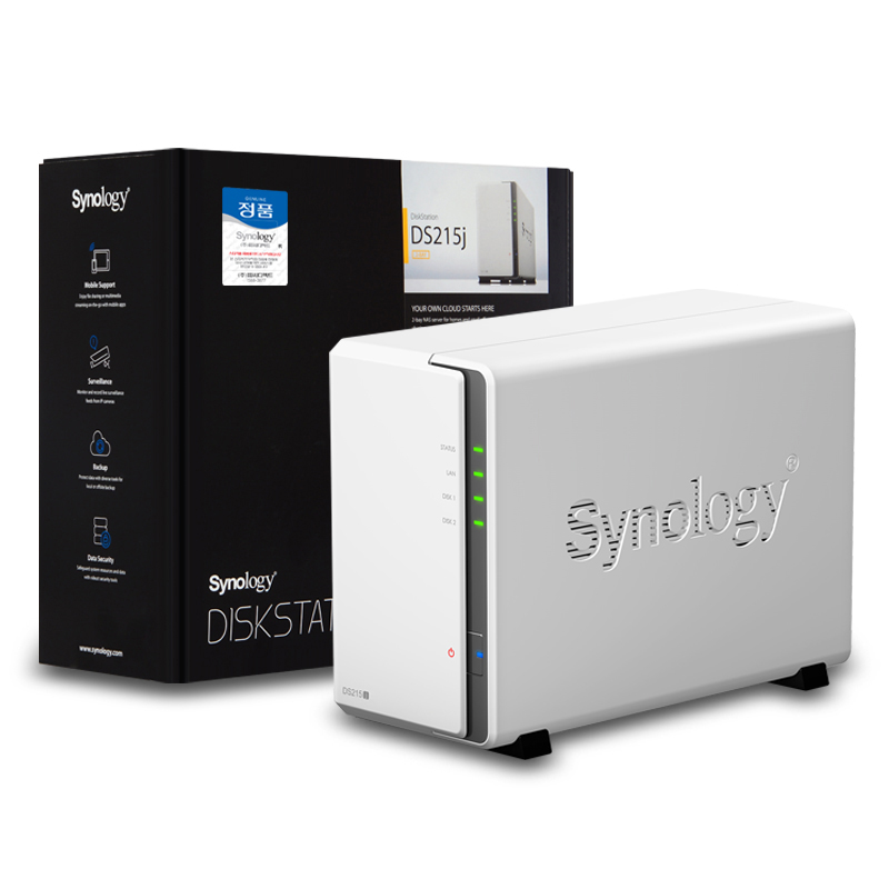 Synology DS215j (2TB)_이미지
