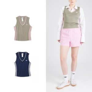 영흥 샤틴 3S 핀스트라이프 브이넥 나시티 2컬러 KD2281 KD2280