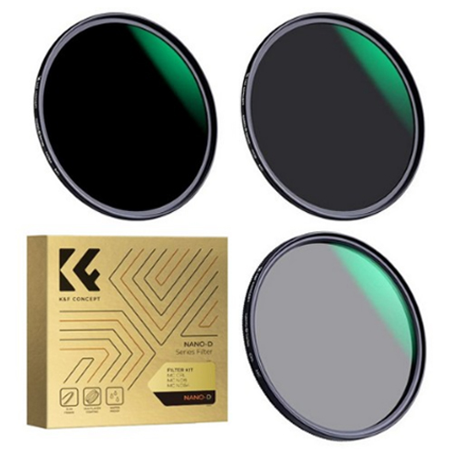 K&F Concept NANO-D MC CPL + ND8 + ND64 필터세트 해외구매 (55mm)_이미지
