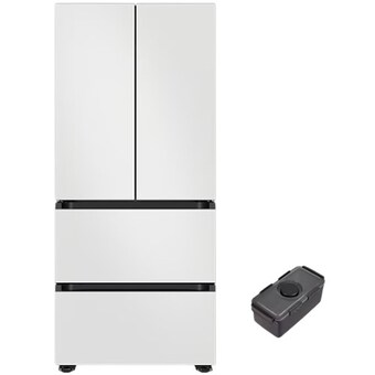 삼성전자 비스포크 AI 김치플러스 코타 <b>RQ49DB94Y1AP</b> (화이트) + 냄새케어안심김치통 3개