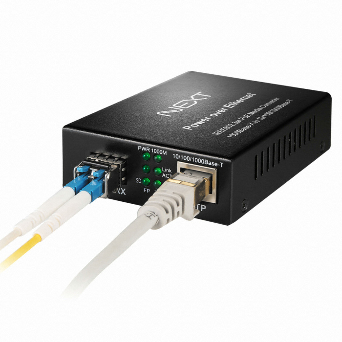 이지넷유비쿼터스 넥스트 NEXT-2001POE-SFP 광컨버터_이미지
