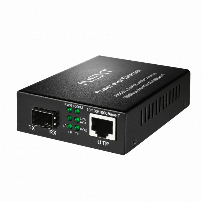 NEXT-2001POE-SFP 광컨버터