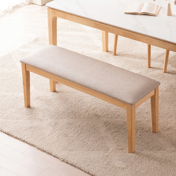 퍼팩트 2인용 원목 벤치