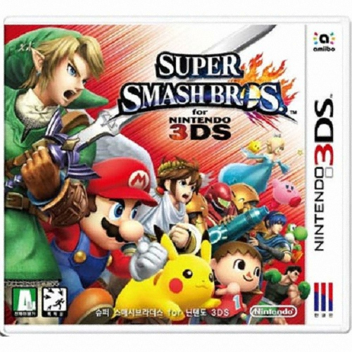 닌텐도 3DS (Nintendo 3DS) 뉴 슈퍼 마리오브라더스 2 포함 패키지 + 슈퍼 스매시 브라더스 3DS_이미지