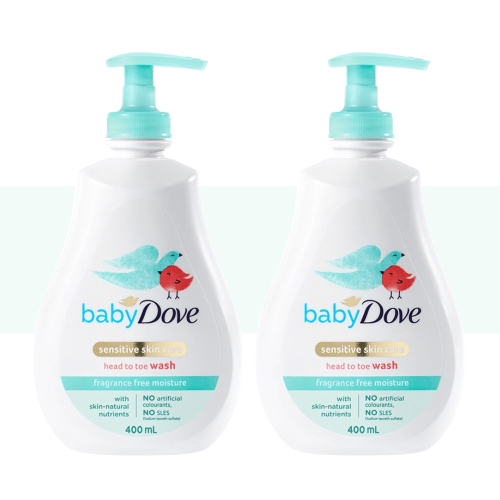 도브 베이비도브 프래그런스 프리 바디워시 400ml (2개)_이미지