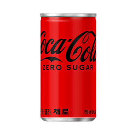 코카콜라음료 코카콜라 제로 190ml (180개)_이미지