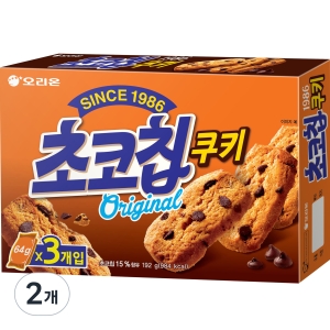 오리온 초코칩쿠키 2개 192g_이미지