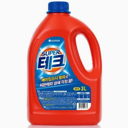 테크 ㅤ수퍼테크 액체세제 일반용 3L (1개)_이미지