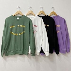 강물처럼 빅사이즈사랑해요 E835L110 커밍데이코튼맨투맨 SU 7611888
