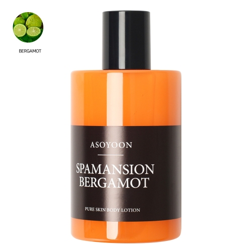 아소윤 스파맨션 보습 바디로션 버가못 400ml