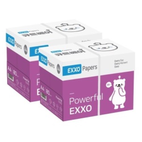 엑소 큐트베어 복사용지 A4 80g (4,000매)_이미지