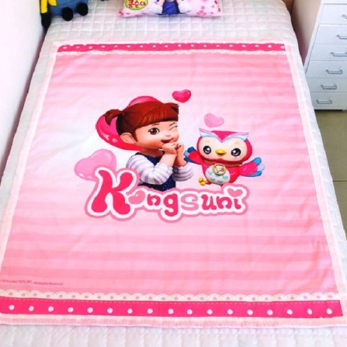 콩순이 풍기인견 여름 유아이   혼합 색상