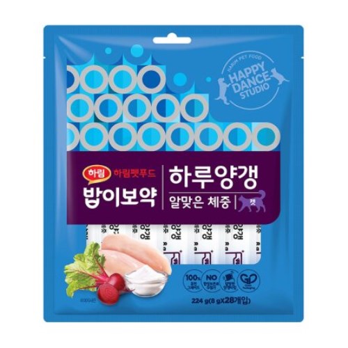 캣 밥이보약 하루양갱 알맞은 체중 224g (8g x 28p)