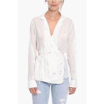 아미리 블라우스 Y0W10299FC IVO White_이미지