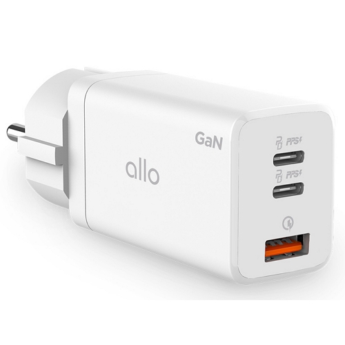 PD PPS 65W 3포트 GaN 접지형 충전기 UC365GPD