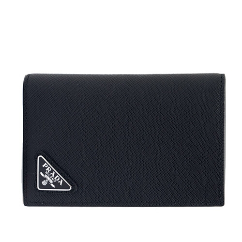 트라이앵글 로고 사피아노 카드지갑_2MC101 QHH F0002