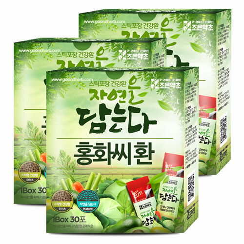 조은약초 자연을담는다 홍화씨환 30포 (3개)_이미지