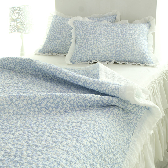 바숨 눈꽃송이 시어서커 여름이불