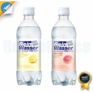라인바싸 탄산수 레몬 500ml 20개 + 자몽 500ml 20개
