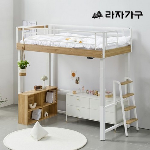 라자가구 오토리프트 벙커침대 S (매트별도)_이미지