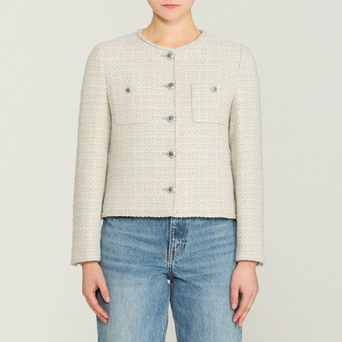 인동에프엔 쉬즈미스 여성 브레이드 라인 트위드 자켓 SWWJKP12080