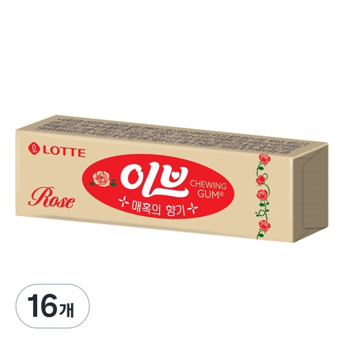 롯데제과 이브 로즈 26g (16개)